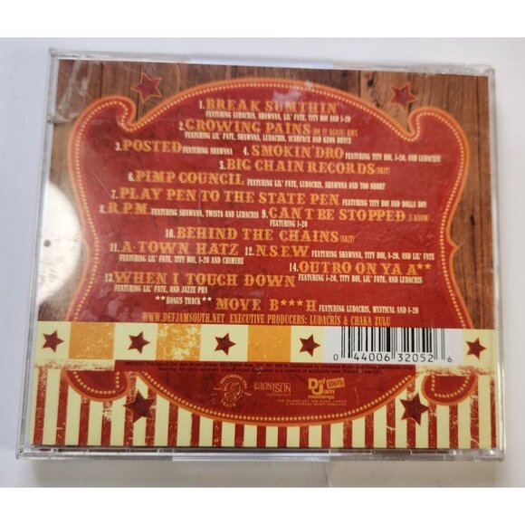 Ludacris "Disturbing Tha Peace" CD Album - Picture 2 of 3